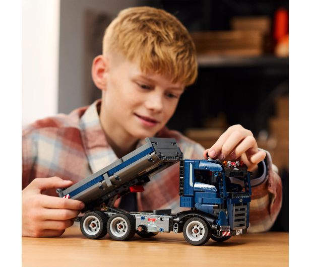 LEGO Technic 42203 Wywrotka z przechylaną skrzynią - 1308190 - zdjęcie 11
